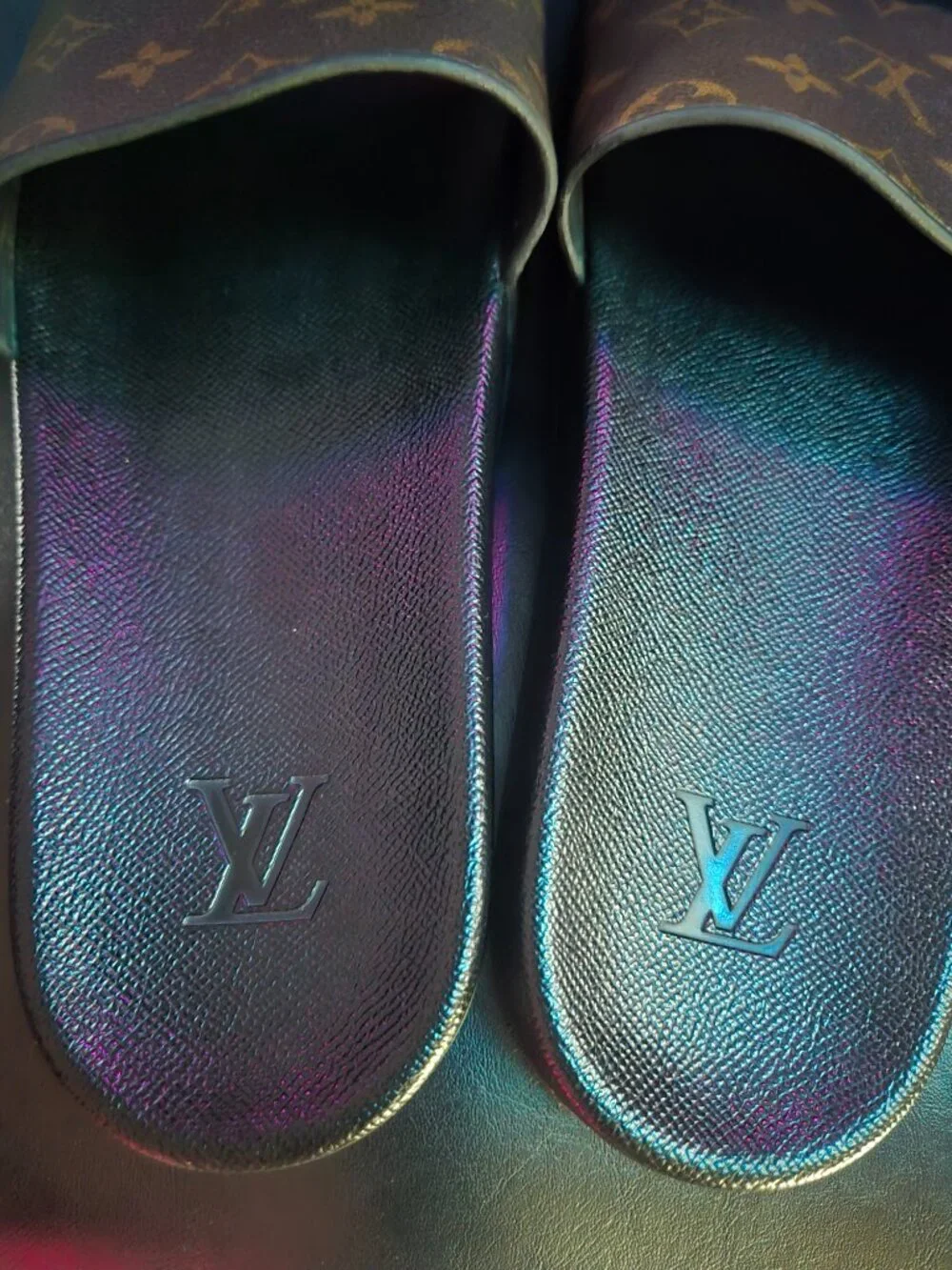 Louis Vuitton slides